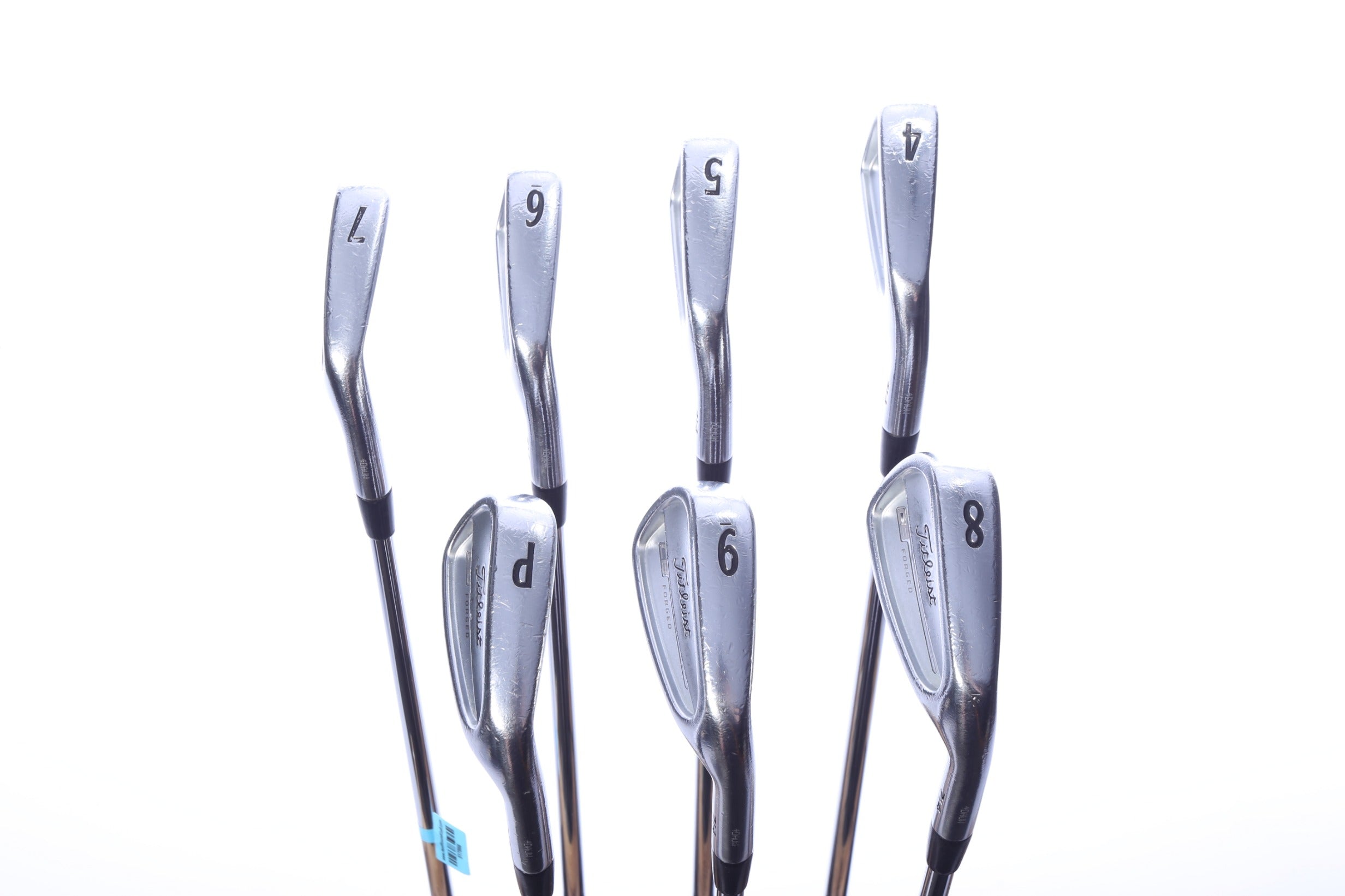 Used Titleist CB 714 Forged Iron Set - Right-Handed - 4-PW - Stiff Flex