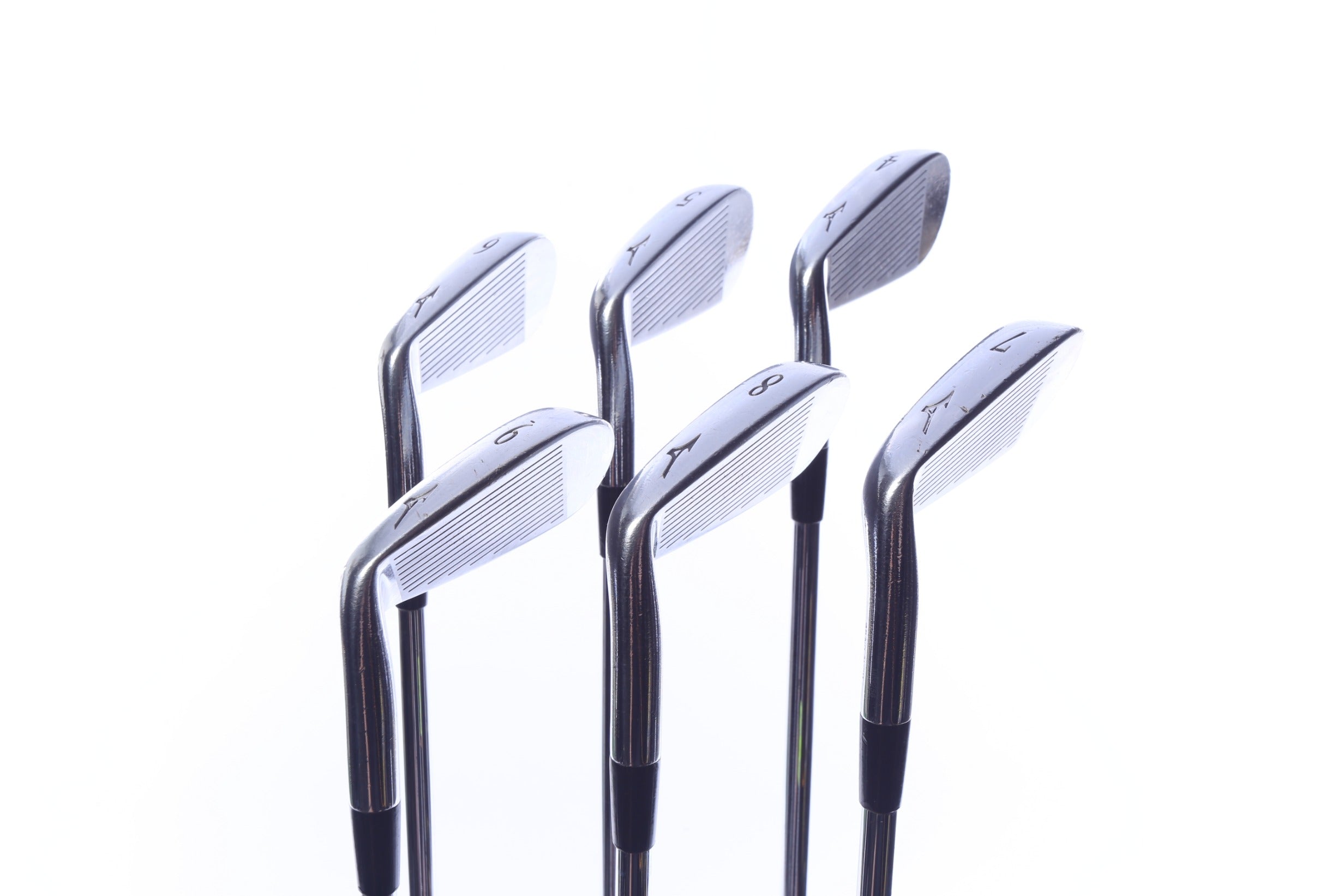 Used Mizuno MP 57 Iron Set - Right-Handed - 4-9 - Stiff Flex-Next Round