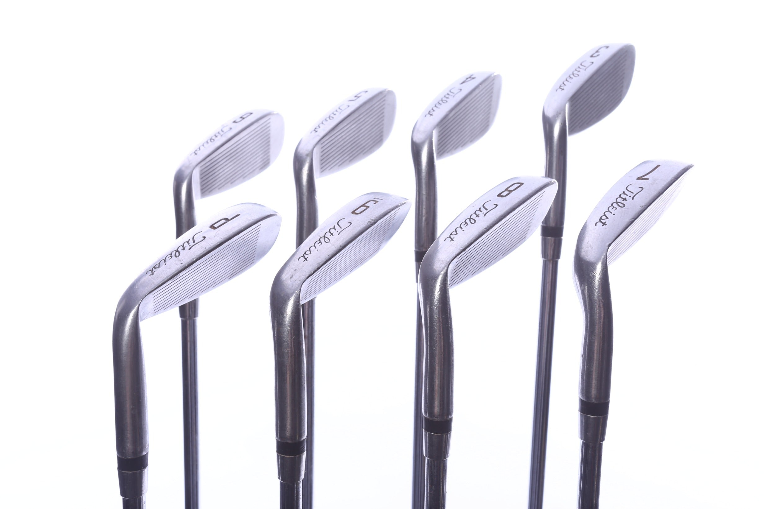 Used Titleist Accu-Flo Iron Set - Right-Handed - 3-PW - Regular Flex
