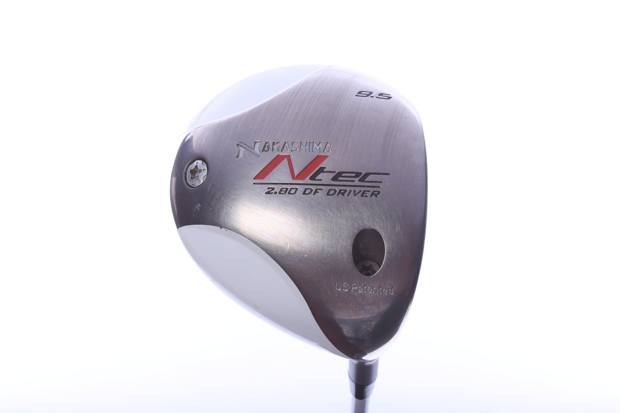 Used Nakashima Ntec 2.80 Driver - 9.5 Degrees - Stiff Flex Mitsubishi Fubuki 53x5ct - Right-Handed
