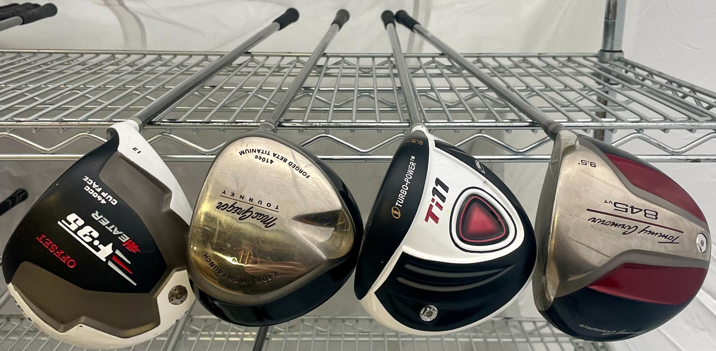 Wholesale Lot 15 Golf Clubs - Assorted Drivers-Next Round