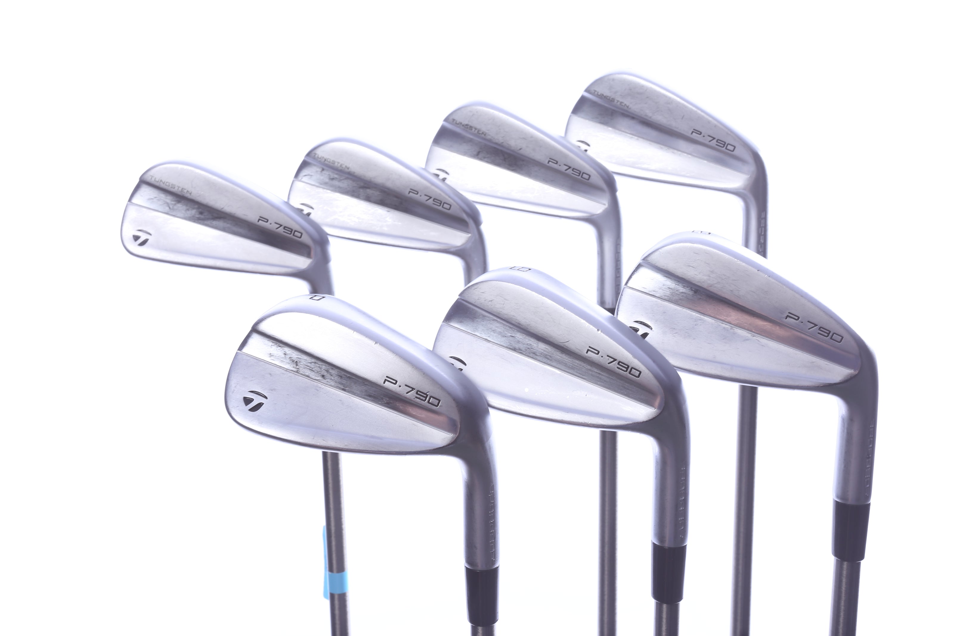Used TaylorMade 2023 P790 Iron Set - Right-Handed - 4-PW - Stiff Flex