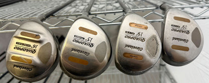 Wholesale Lot of 20 Golf Clubs - Cleveland Quadpro Fairway Woods-Next Round