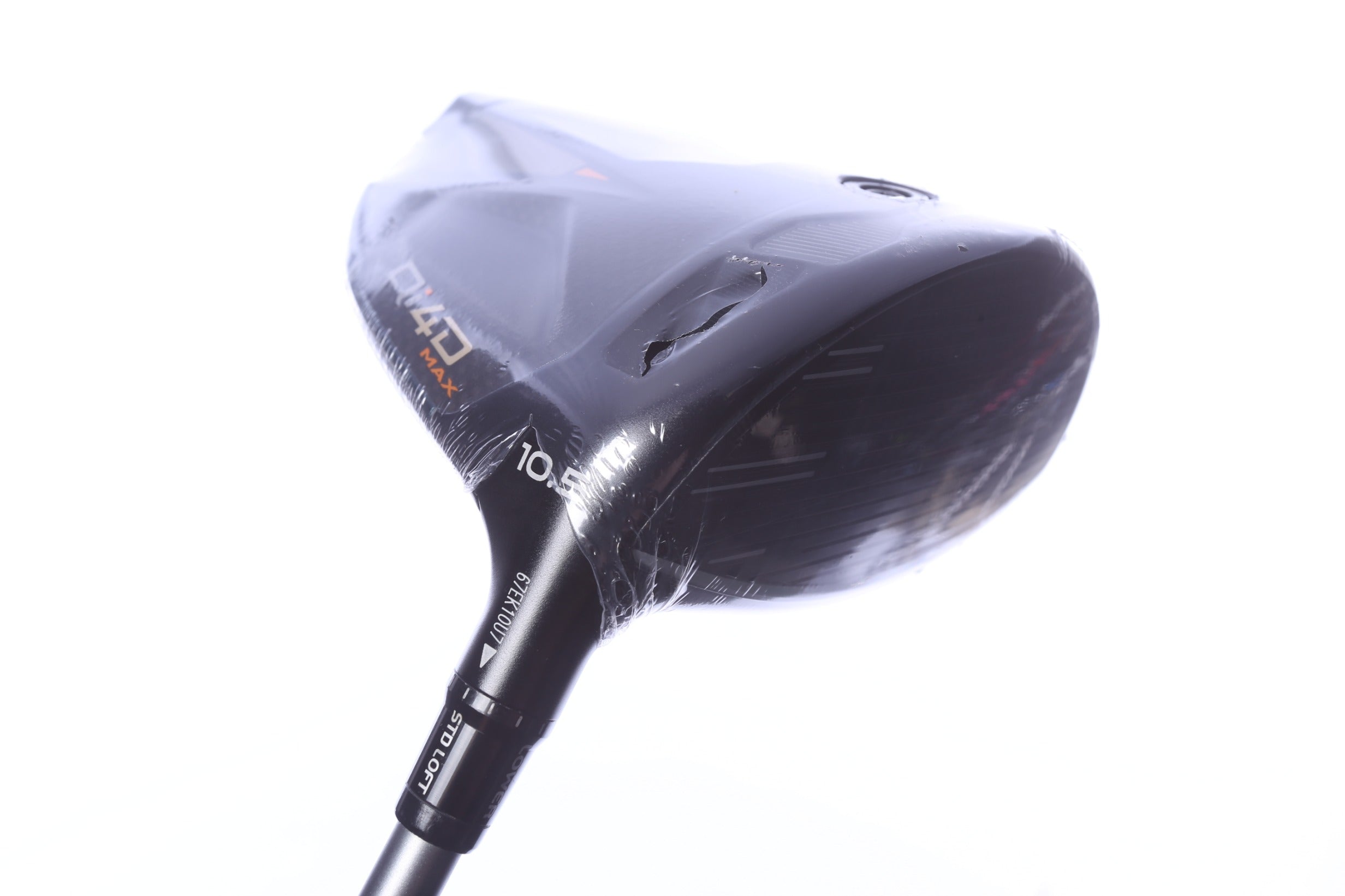 Used TaylorMade Qi4D Max Driver - 10.5 Degrees - Stiff Flex Fujikura Air Speeder - Right-Handed