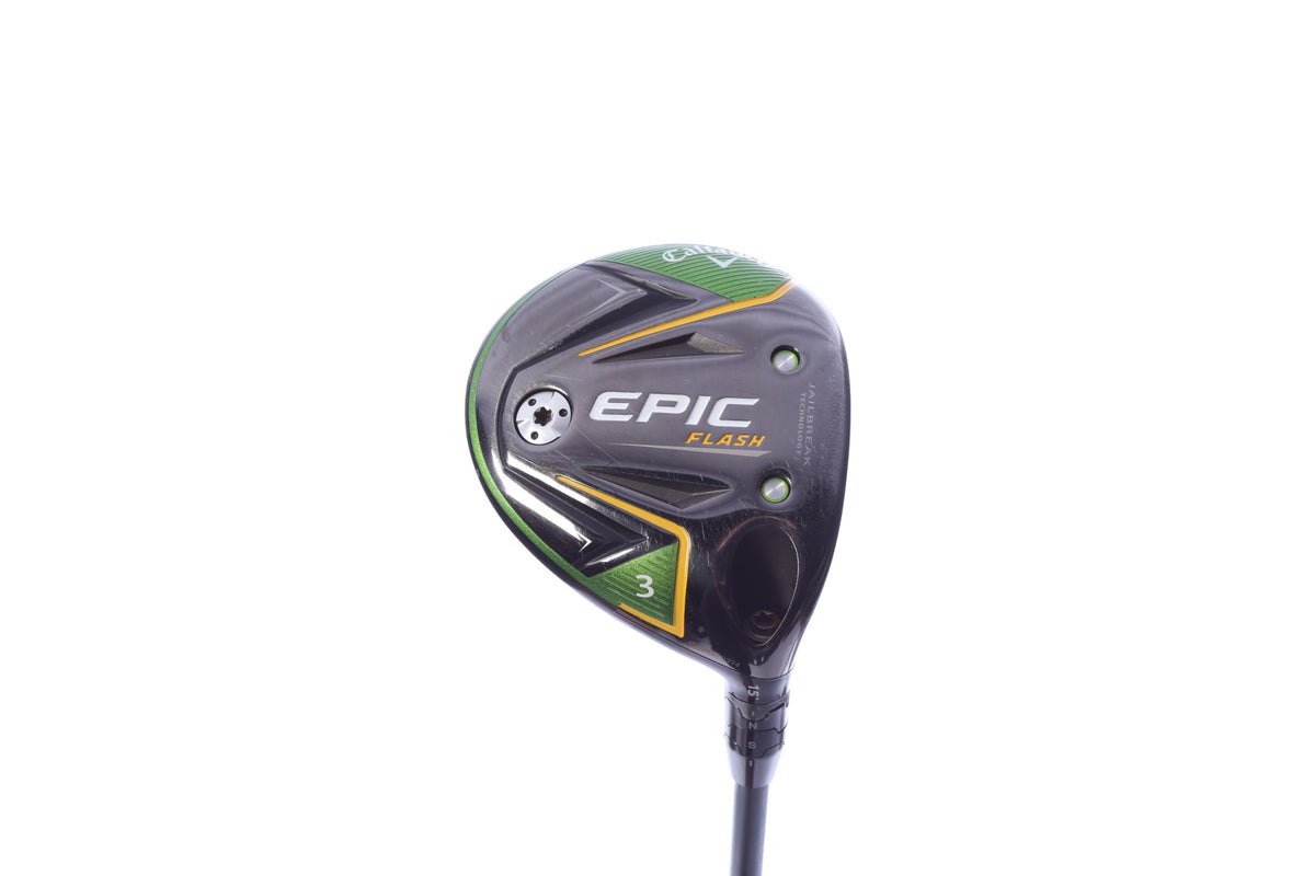 Used Callaway Epic Flash 3-Wood - Right-Handed - 15 Degrees - Regular Flex-Next Round