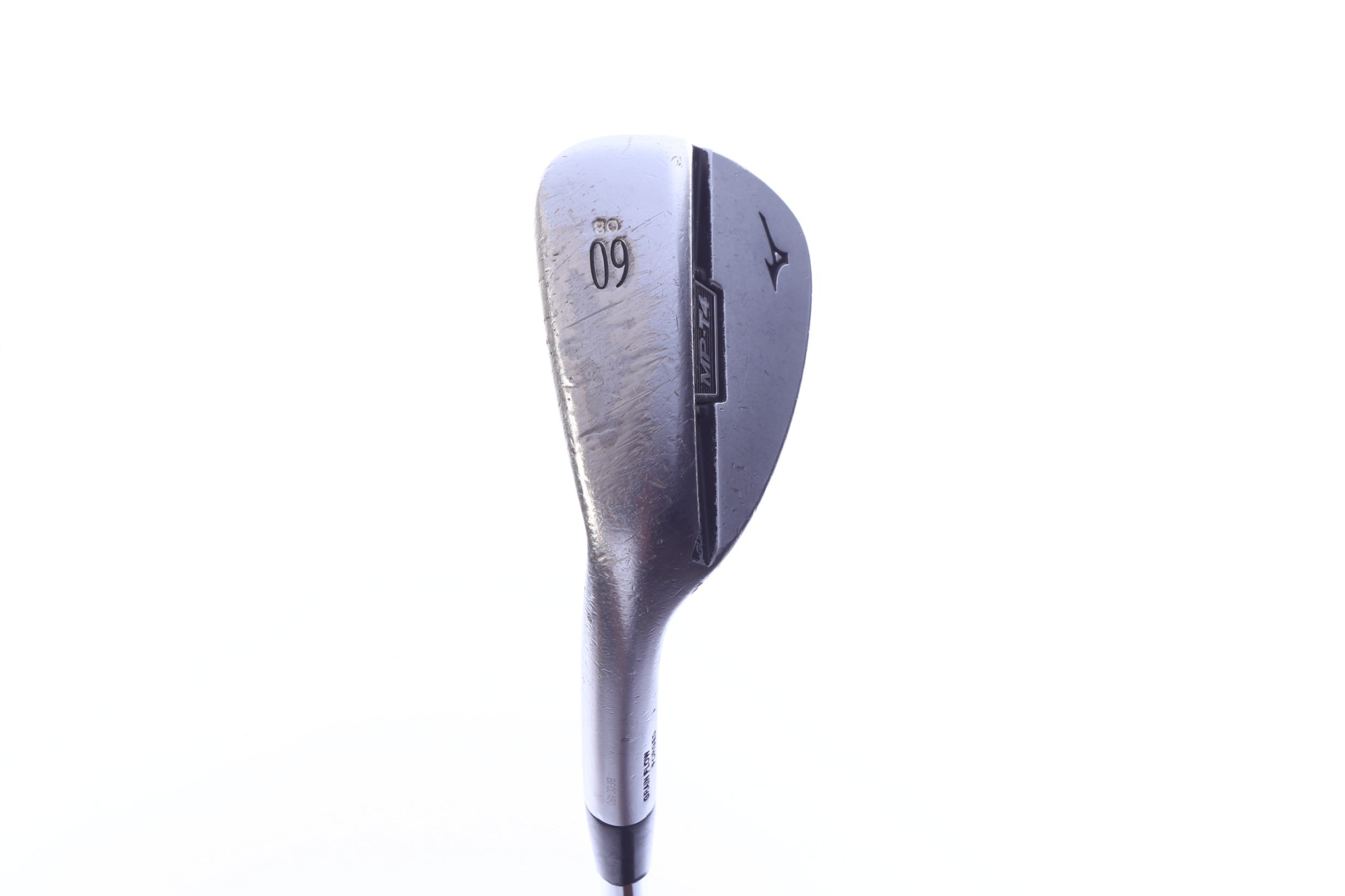 Used Mizuno MP-T4 White Satin Lob Wedge - Left-Handed - 60 Degrees - Wedge Flex