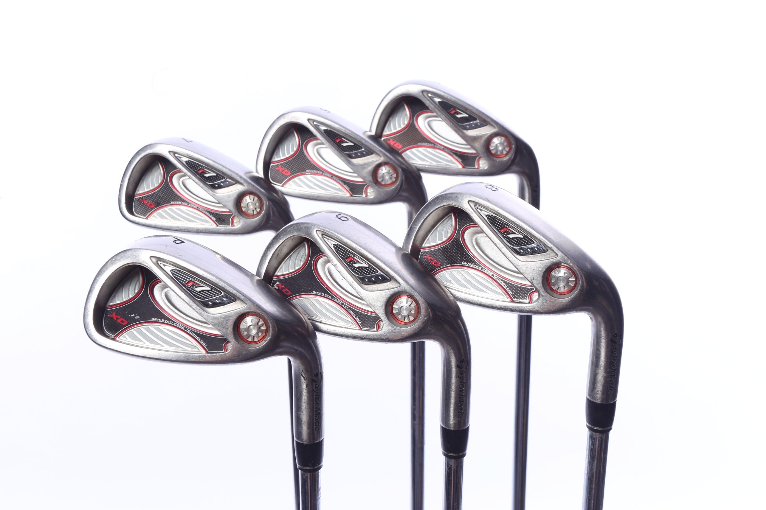 Used TaylorMade r7 XD Iron Set - Right-Handed - 5-PW - Uniflex Flex
