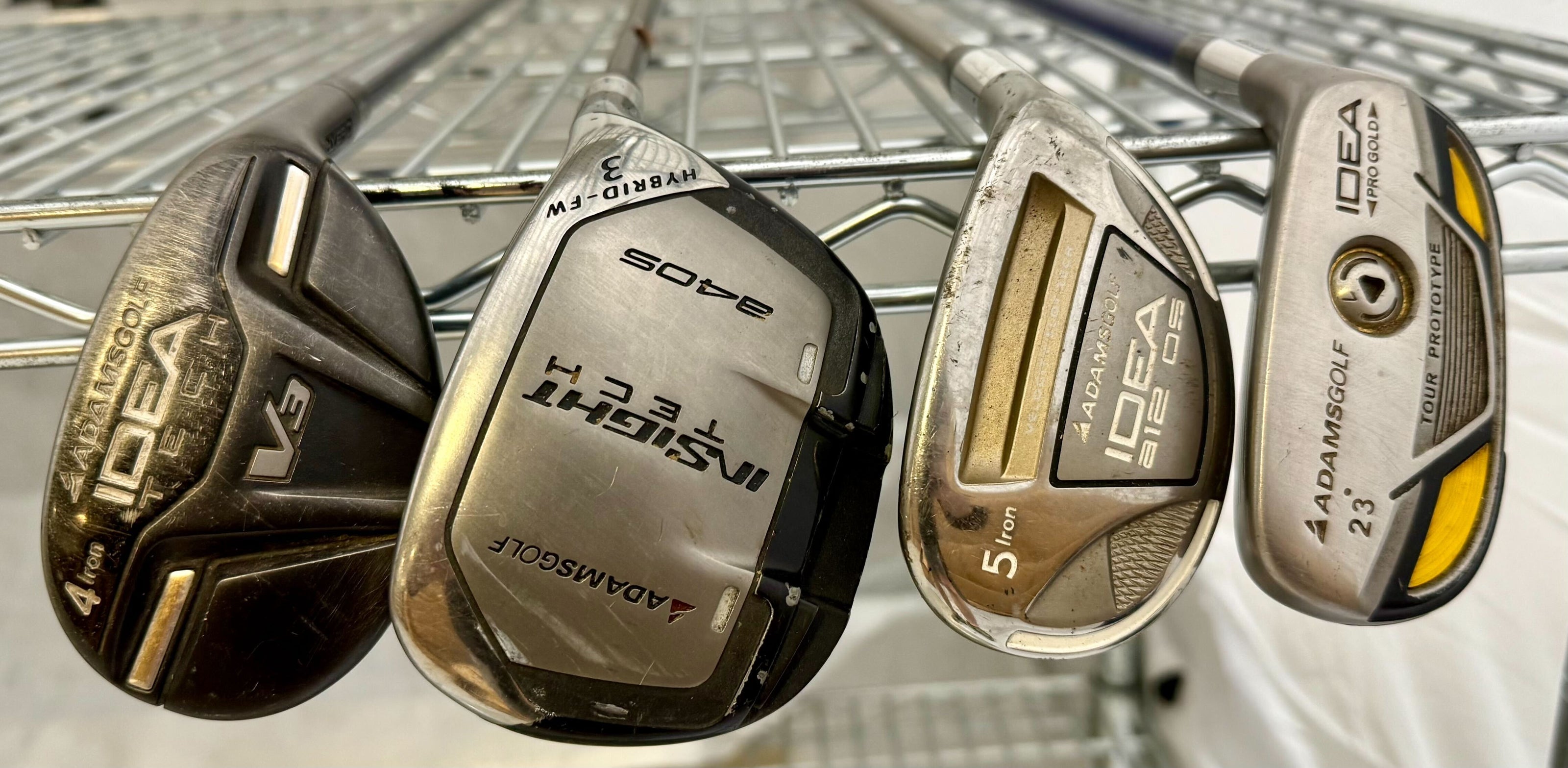 Wholesale Lot of 40 Golf Clubs - Adams Assorted Hybrids-Next Round
