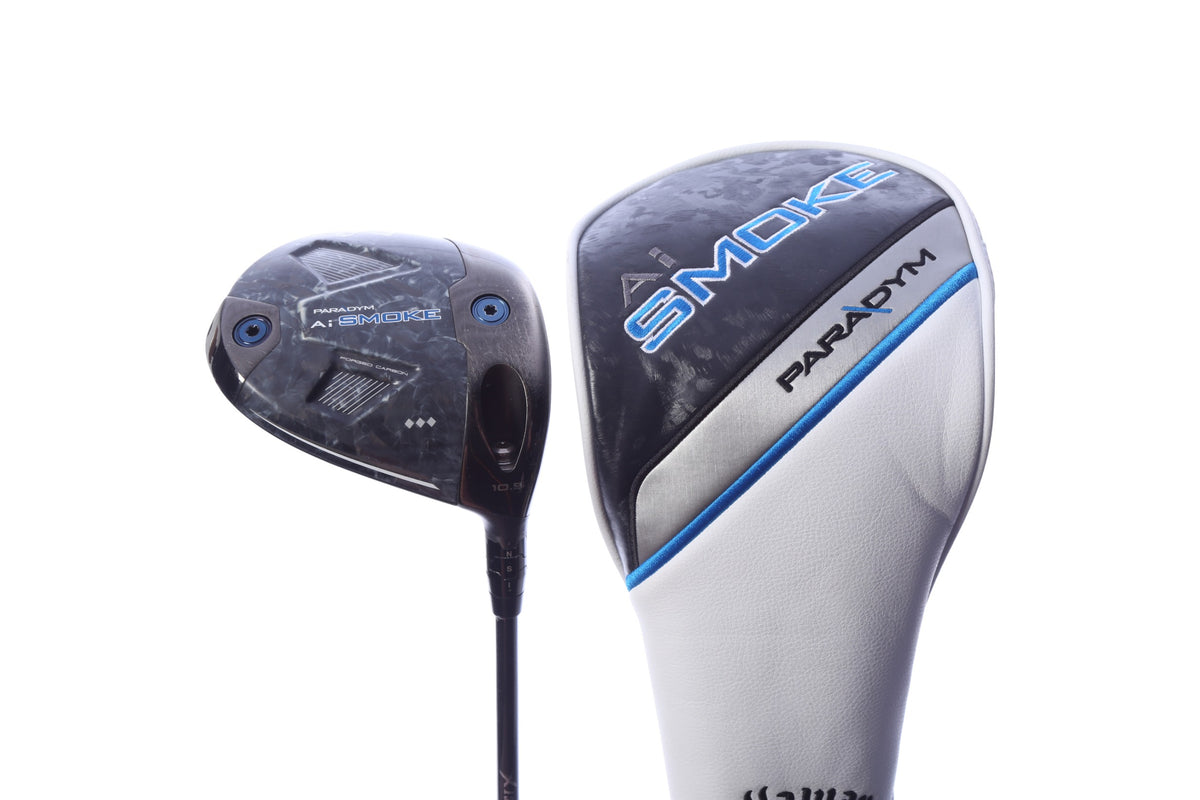Used Callaway Paradym Ai Smoke Triple Diamond Driver - 10.5 Degrees - Extra Stiff Flex Project X Denali Black - Right-Handed