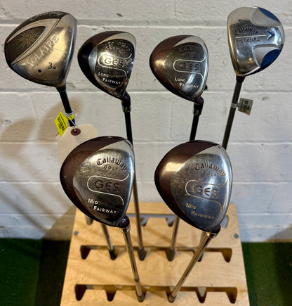 Wholesale Lot of 30 Golf Clubs - Callaway Fairway Woods