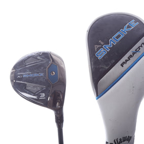 Used Callaway Paradym Ai Smoke MAX 3-Wood - Right-Handed - 15 Degrees - Stiff Flex-Next Round