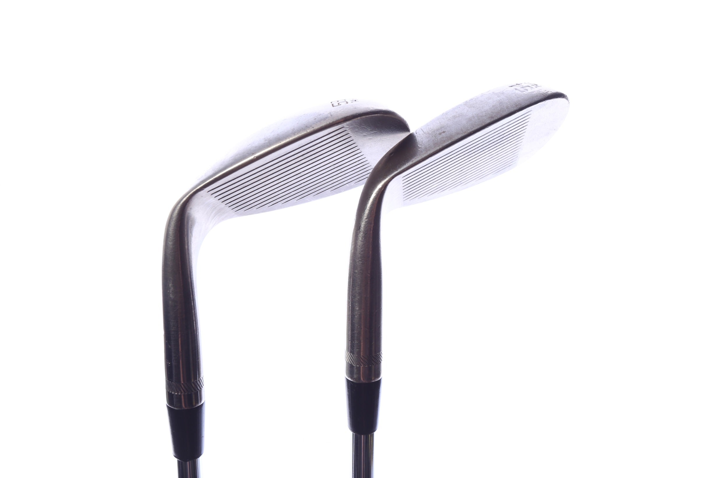 Used Titleist Vokey SM8 Brushed Steel Wedge Set - Right-Handed - 54*, 58* - Wedge Flex-Next Round