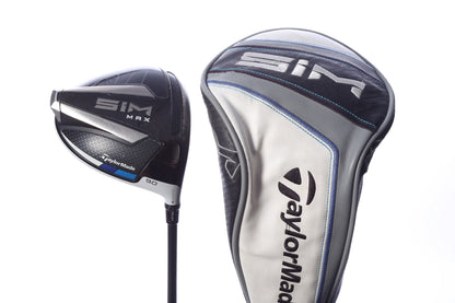 Used TaylorMade SIM MAX Driver - 9 Degrees - Stiff Flex Mitsubishi Kai'li - Right-Handed