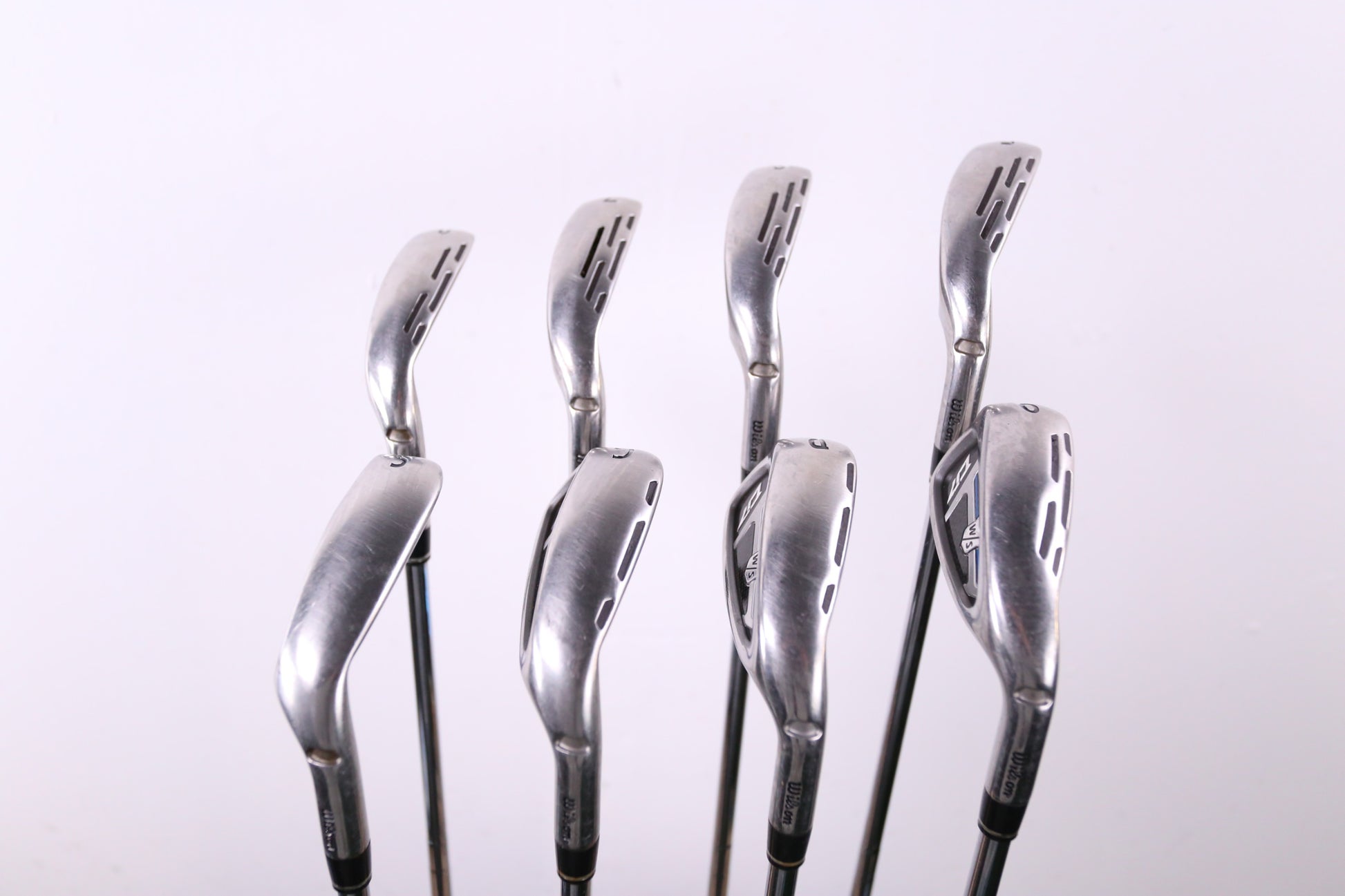 Used Wilson D7 Forged Iron Set - Right-Handed - 5-SW - Stiff Flex-Next Round
