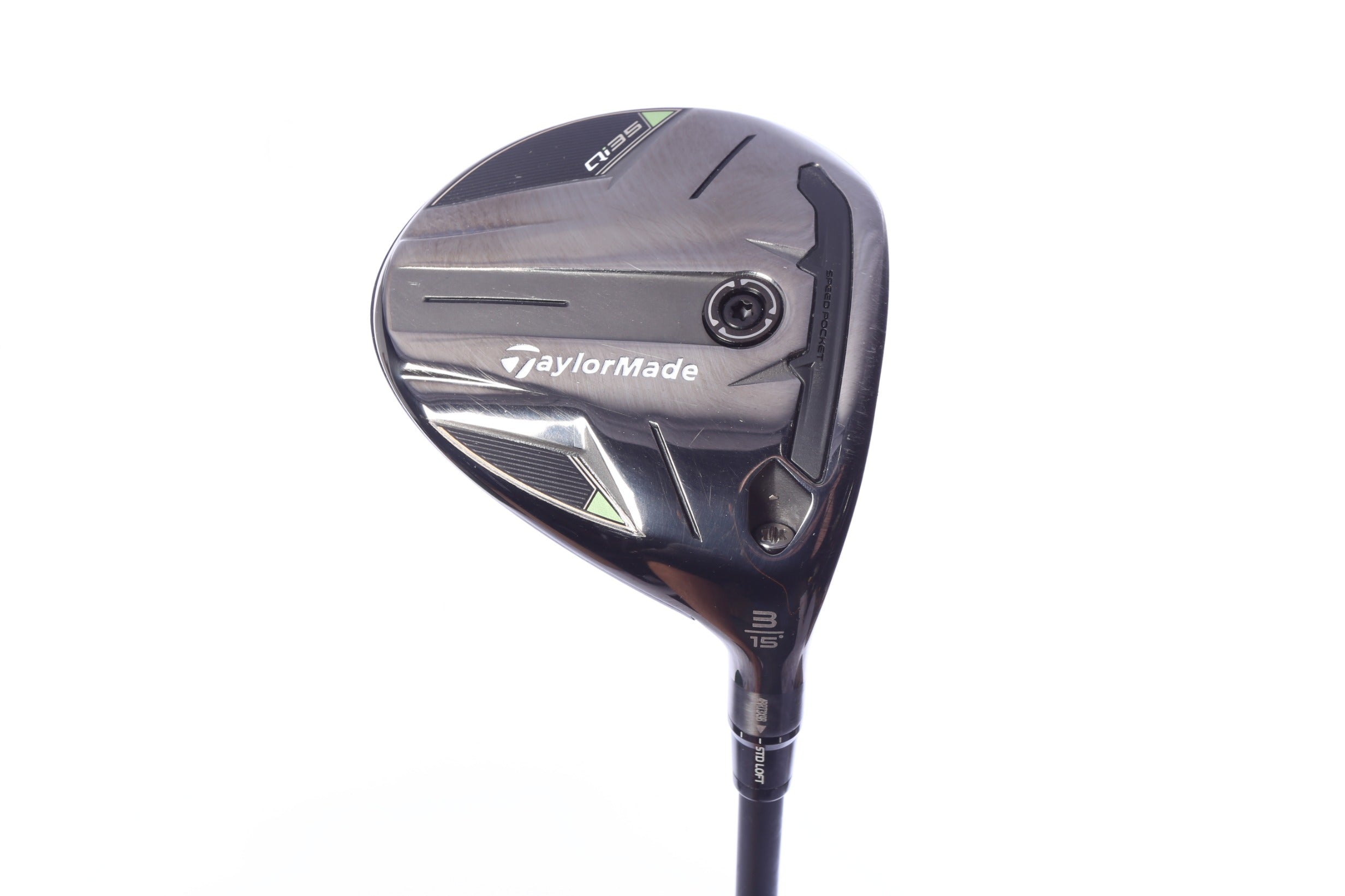 Used TaylorMade Qi35 3-Wood - Right-Handed - 15 Degrees - Stiff Flex