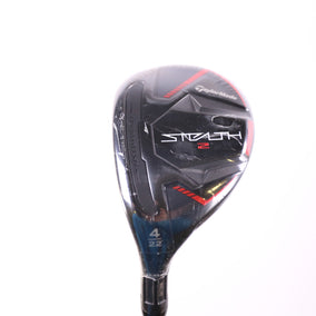 Used TaylorMade STEALTH 2 Rescue 4H Hybrid - Left-Handed - 22 Degrees - Regular Flex-Next Round