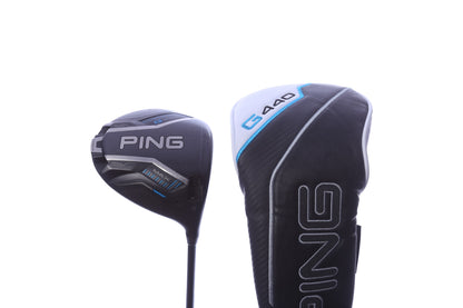 Used Ping G440 MAX Driver - 9 Degrees - Extra Stiff Flex Mitsubishi Tensei 1K Black - Right-Handed