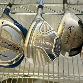 Wholesale Lot of 40 Golf Clubs - Adams Fairway Woods and Hybrids-Next Round