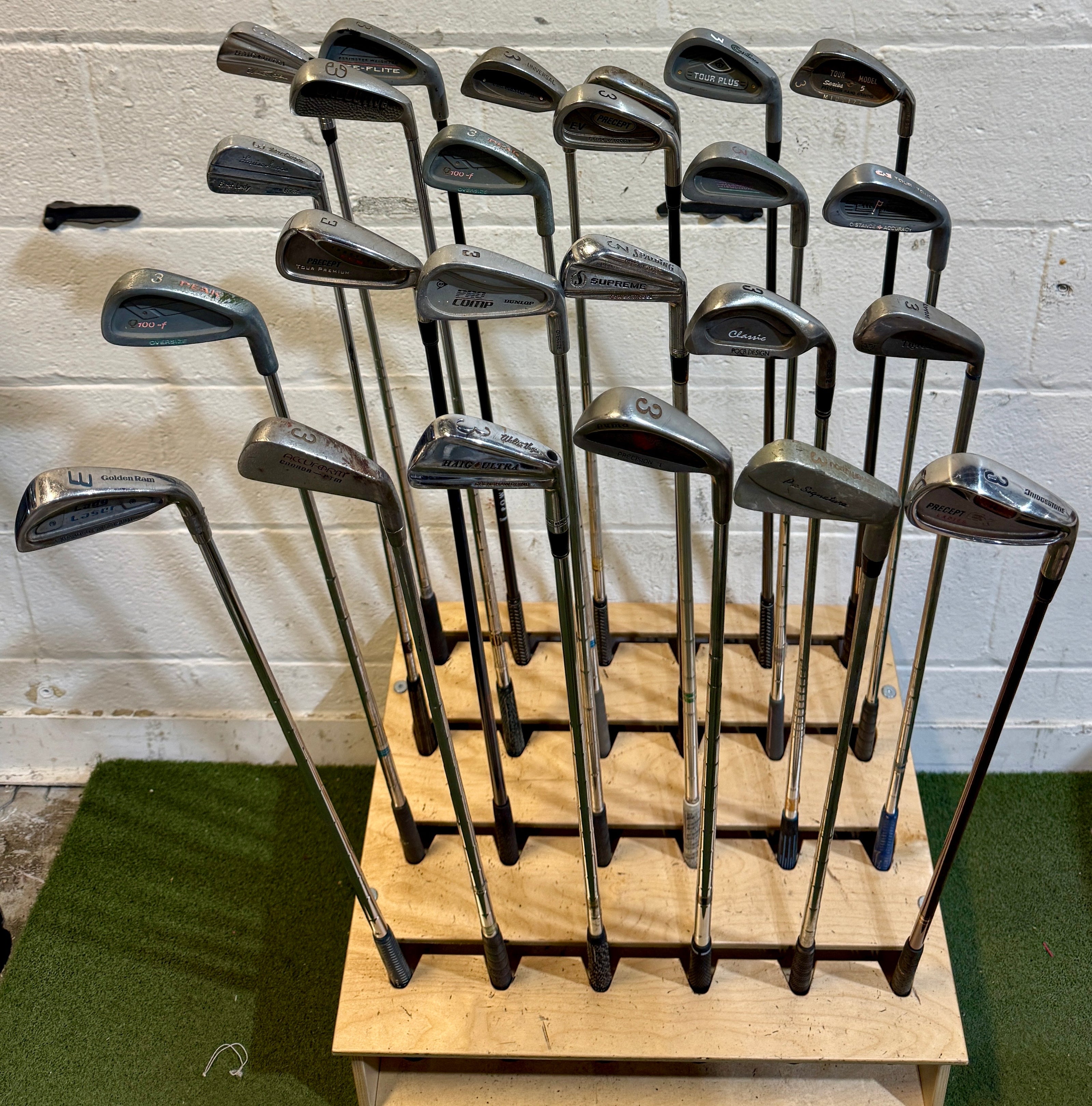 Wholesale Lot of 45 Golf Clubs - Assorted Single Irons-Next Round
