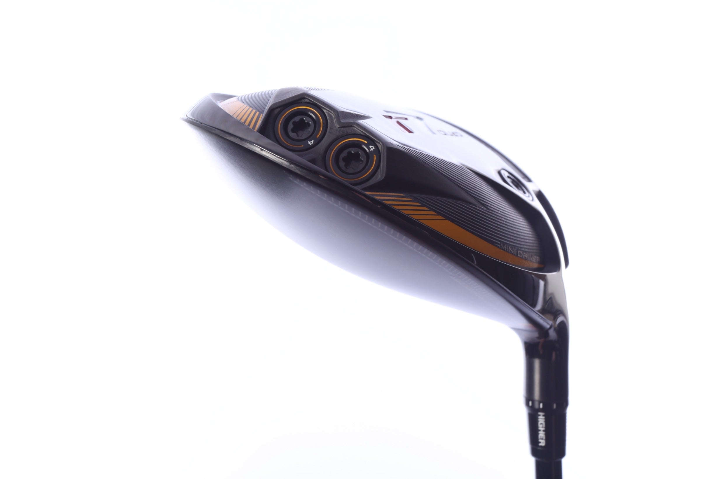 Used TaylorMade r7 Quad Mini Driver - 11.5 Degrees - Stiff Flex Fujikura Speeder MD - Right-Handed