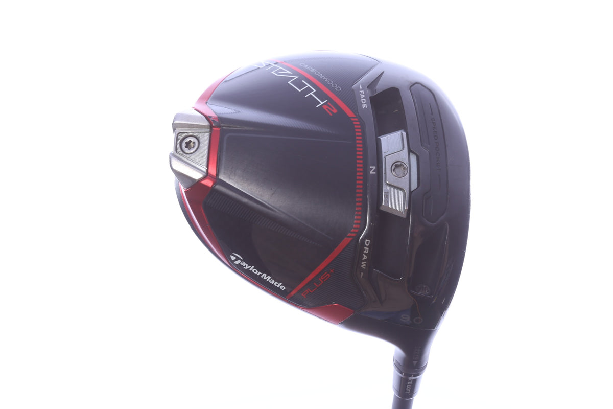 Used TaylorMade STEALTH 2 PLUS Driver - 9 Degrees - Stiff Flex Fujikura Ventus - Right-Handed-Next Round