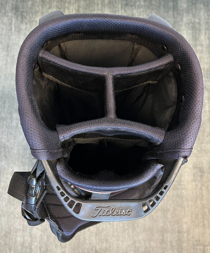 Titleist Players 4 Stand Bag Black 4 Dividers w/ Strap and Rain Cover-Next Round