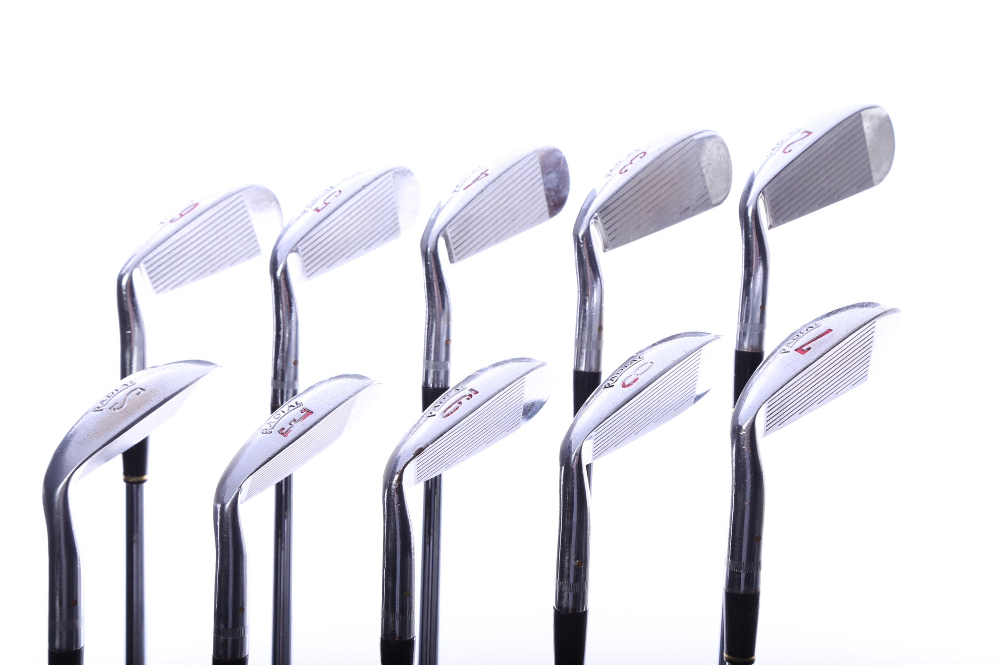 Used Ben Hogan Radial Iron Set - Right-Handed - 2-EW, SW - Regular Flex-Next Round