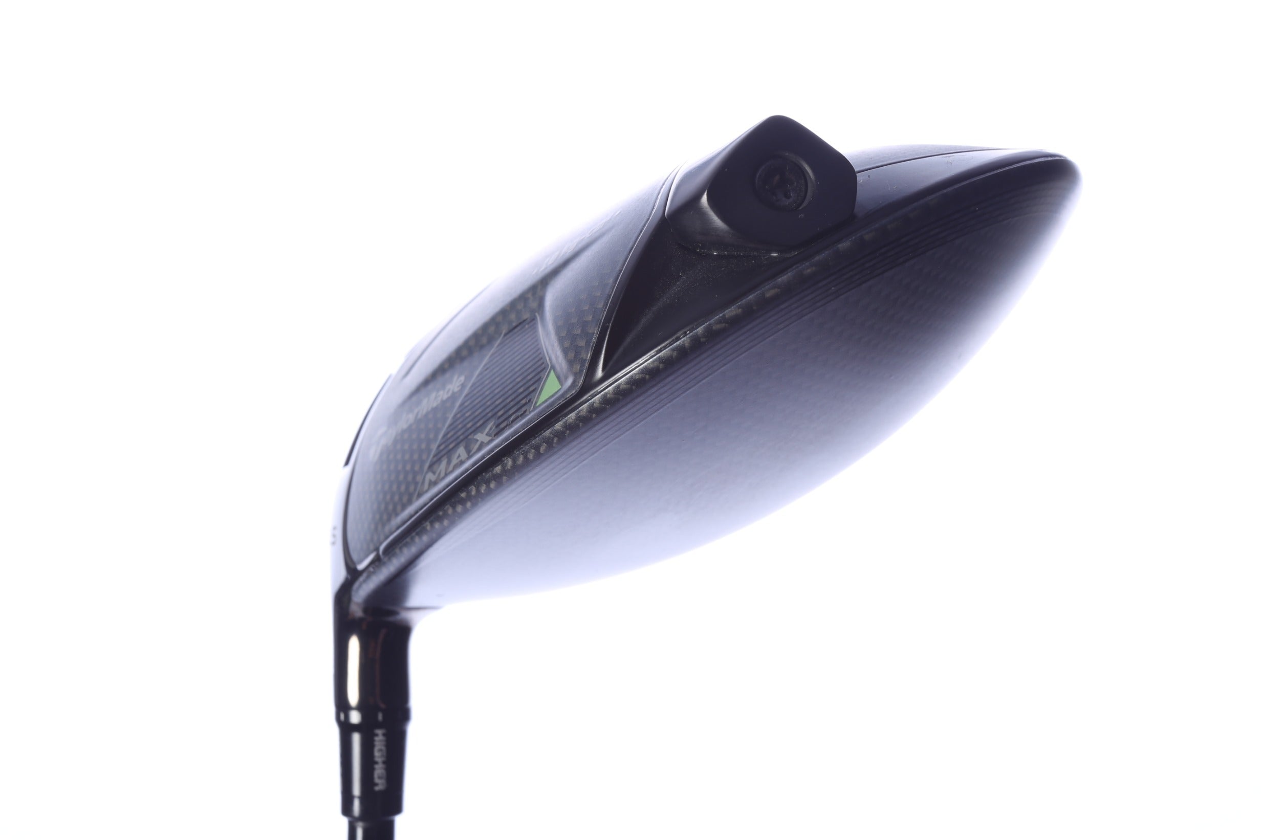 Used TaylorMade Qi35 MAX Driver - 10.5 Degrees - Stiff Flex Project X HZRDUS Smoke Red RDX - Left-Handed