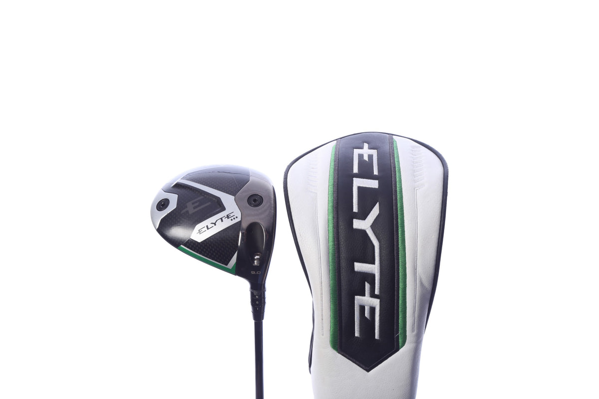 Used Callaway Elyte Triple Diamond Driver - 9 Degrees - Stiff Flex Project X HZRDUS RDX Smoke Green - Right-Handed-Next Round