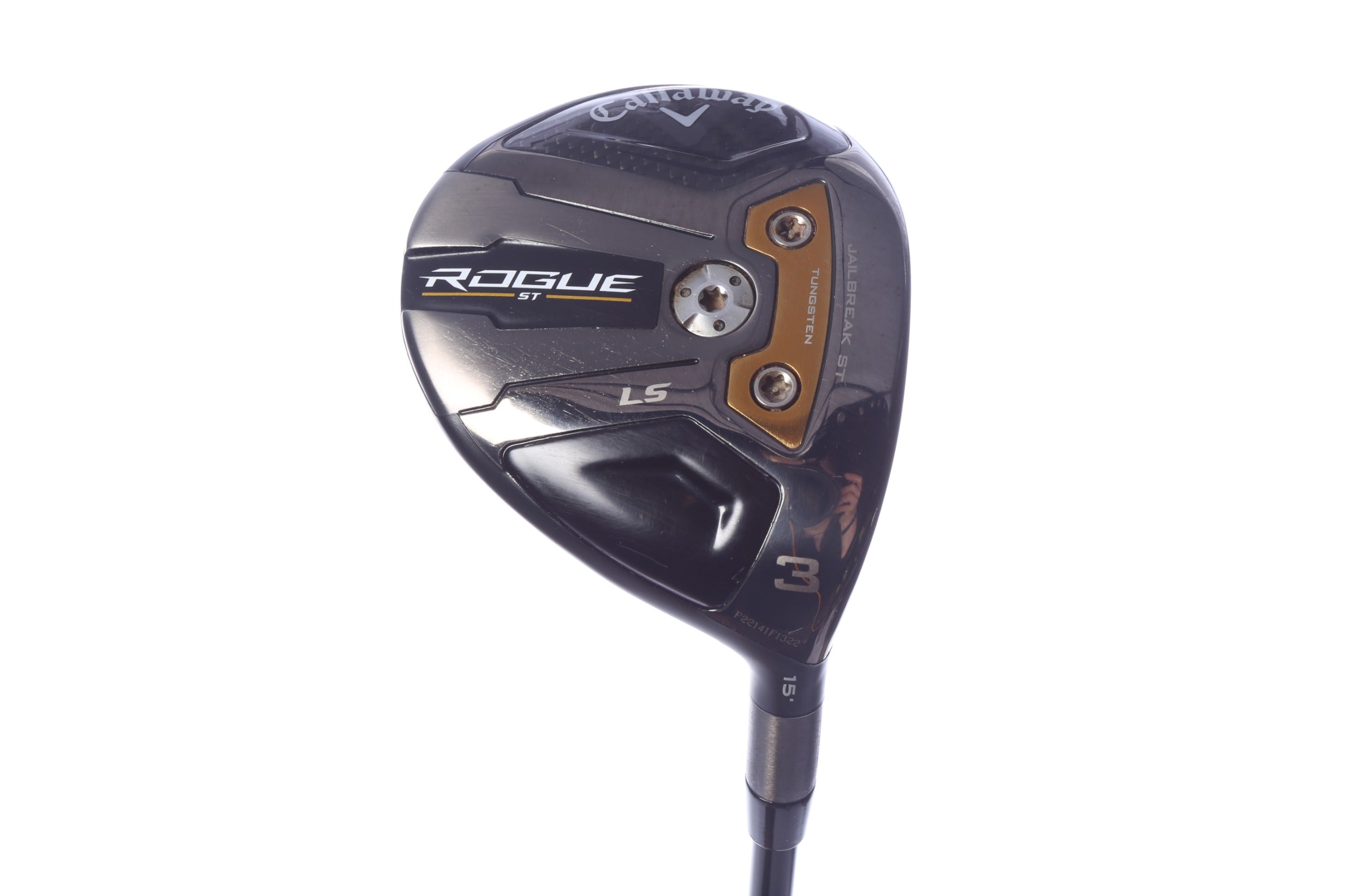 Used Callaway Rogue ST LS 3-Wood - Right-Handed - 15 Degrees - Stiff Flex-Next Round