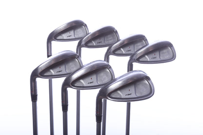 Used TaylorMade rac HT Iron Set - Left-Handed - 3-9 - Seniors Flex-Next Round