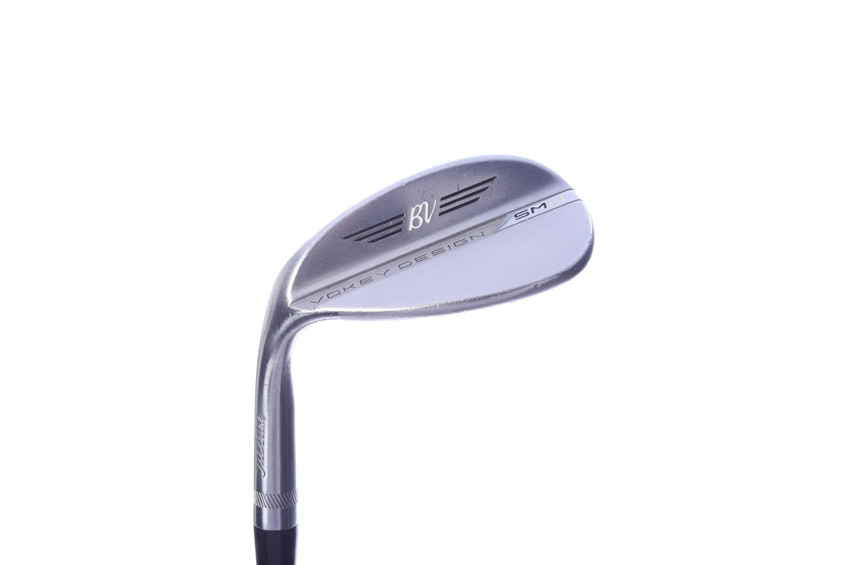 Used Titleist Vokey SM8 Tour Chrome Lob Wedge - Left-Handed - 58 Degrees - Wedge Flex-Next Round