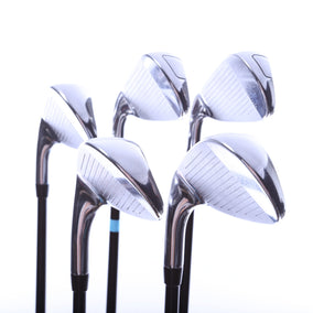 Used Cobra King F9 SpeedBack Iron Set - Right-Handed - 6-PW - Seniors Flex-Next Round