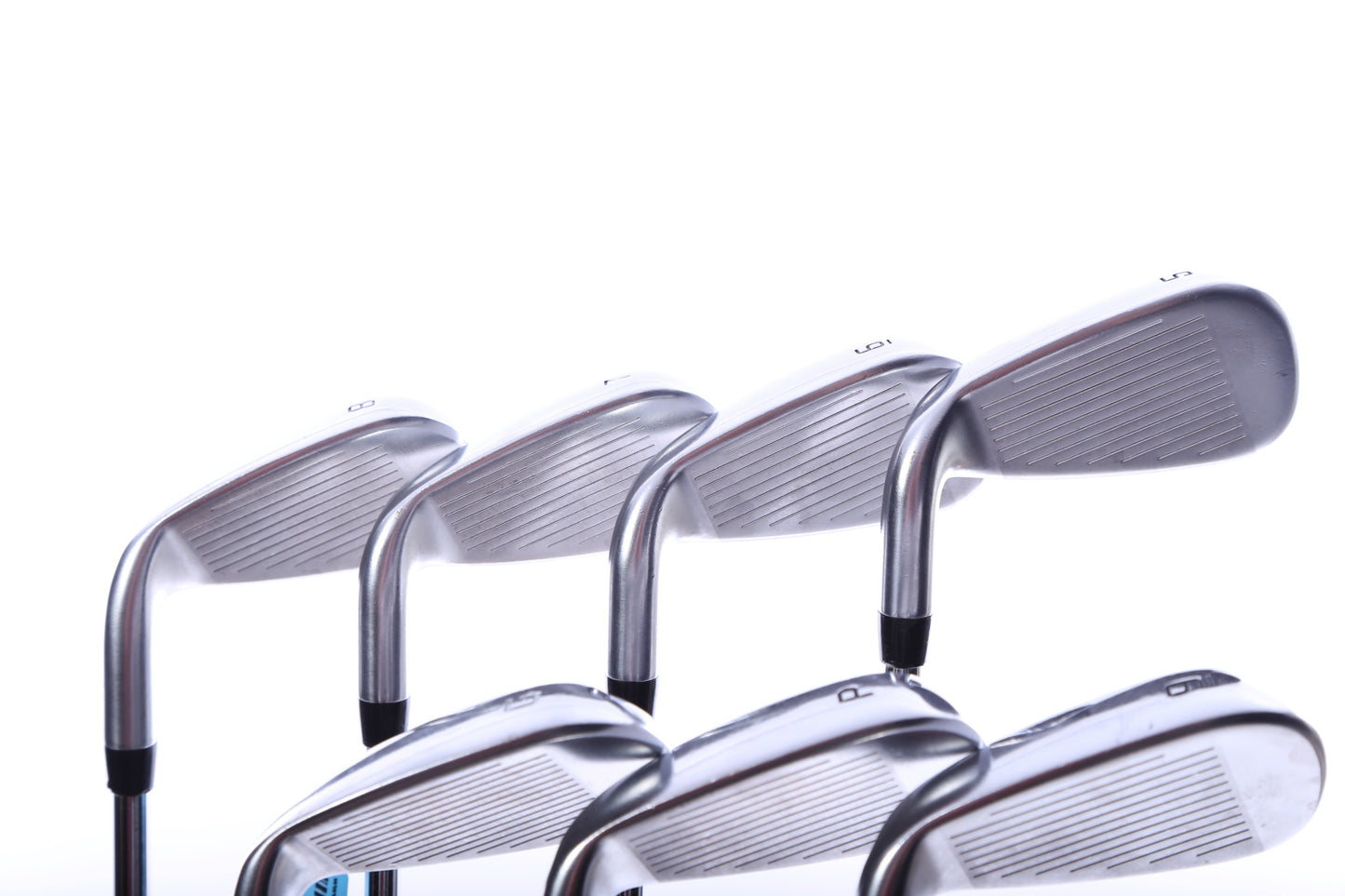 Used Cobra AIR-X Combo Iron Set - Right-Handed - 5-PW, GW - Stiff Flex-Next Round