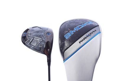 Used Callaway Paradym Ai Smoke MAX Driver - 9 Degrees - Regular Flex Mitsubishi Kai'li Blue - Right-Handed-Next Round