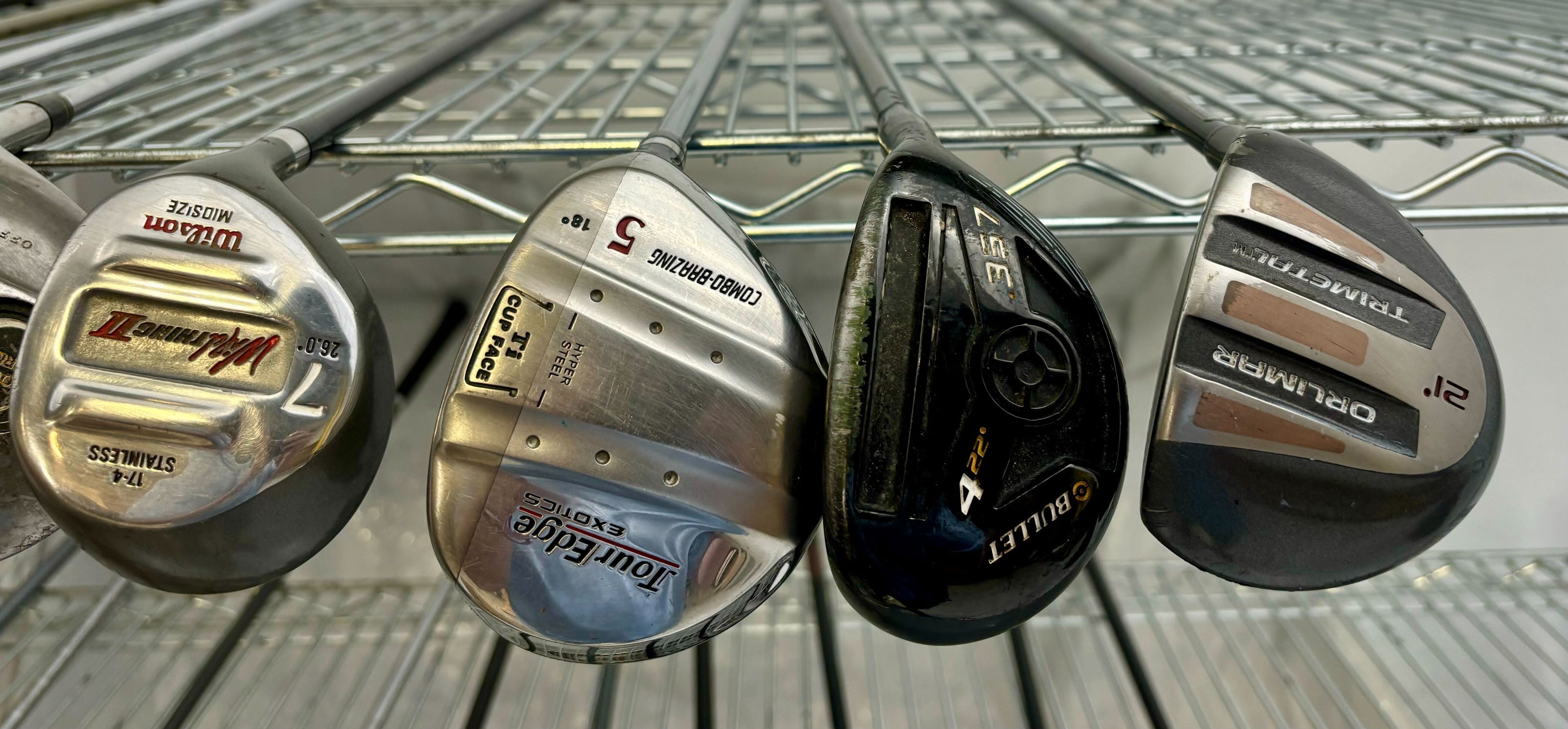Wholesale Lot of 20 Golf Clubs - Assorted Fairway Woods-Next Round