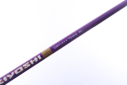 Used Oban Kiyoshi Purple Driver Shaft Extra Stiff Flex Graphite - 43 in - Titleist Surefit Adapter-Next Round