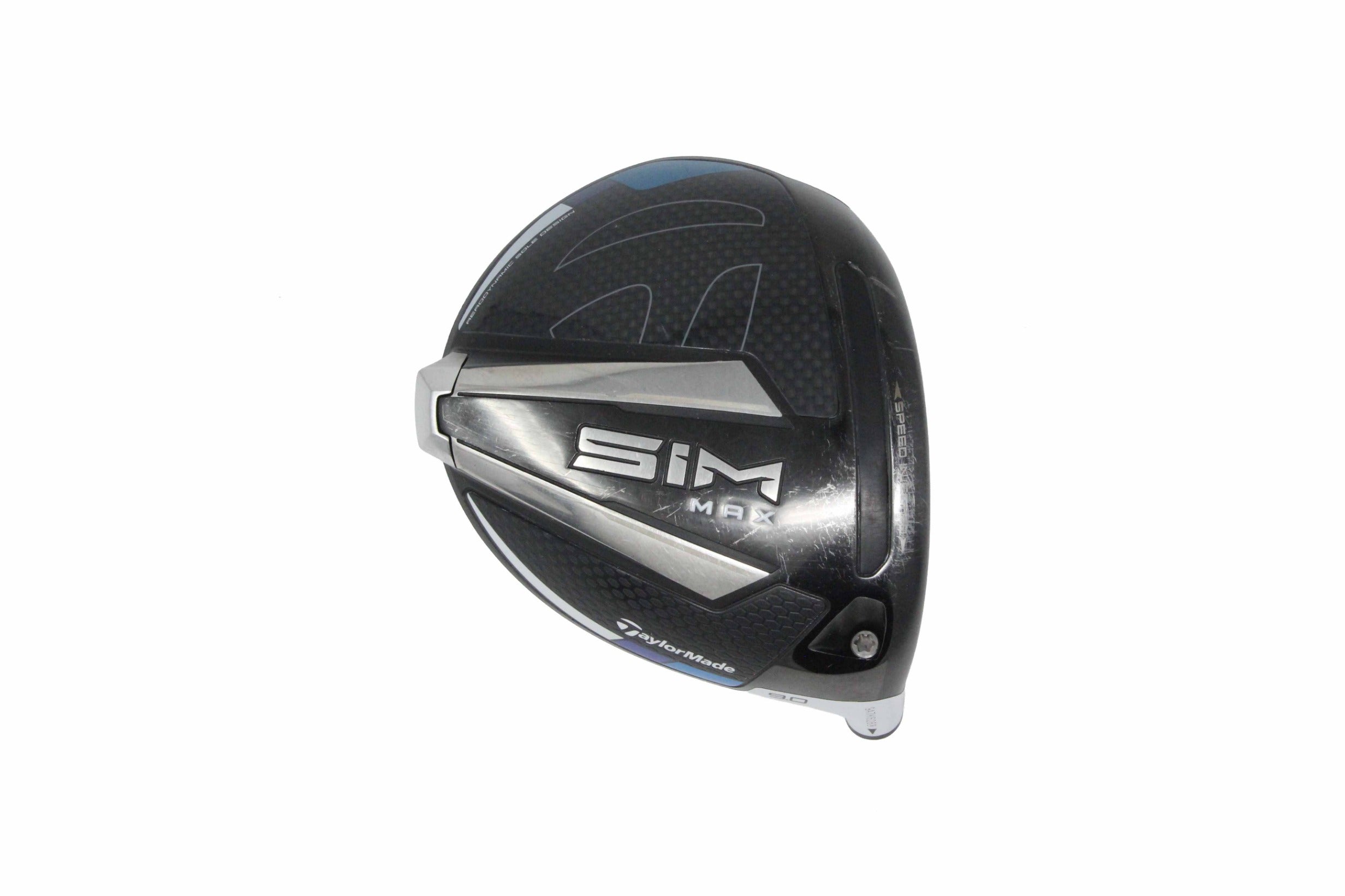 Used TaylorMade SIM MAX Driver - HEAD ONLY - Right-Handed - 9 Degrees-Next Round