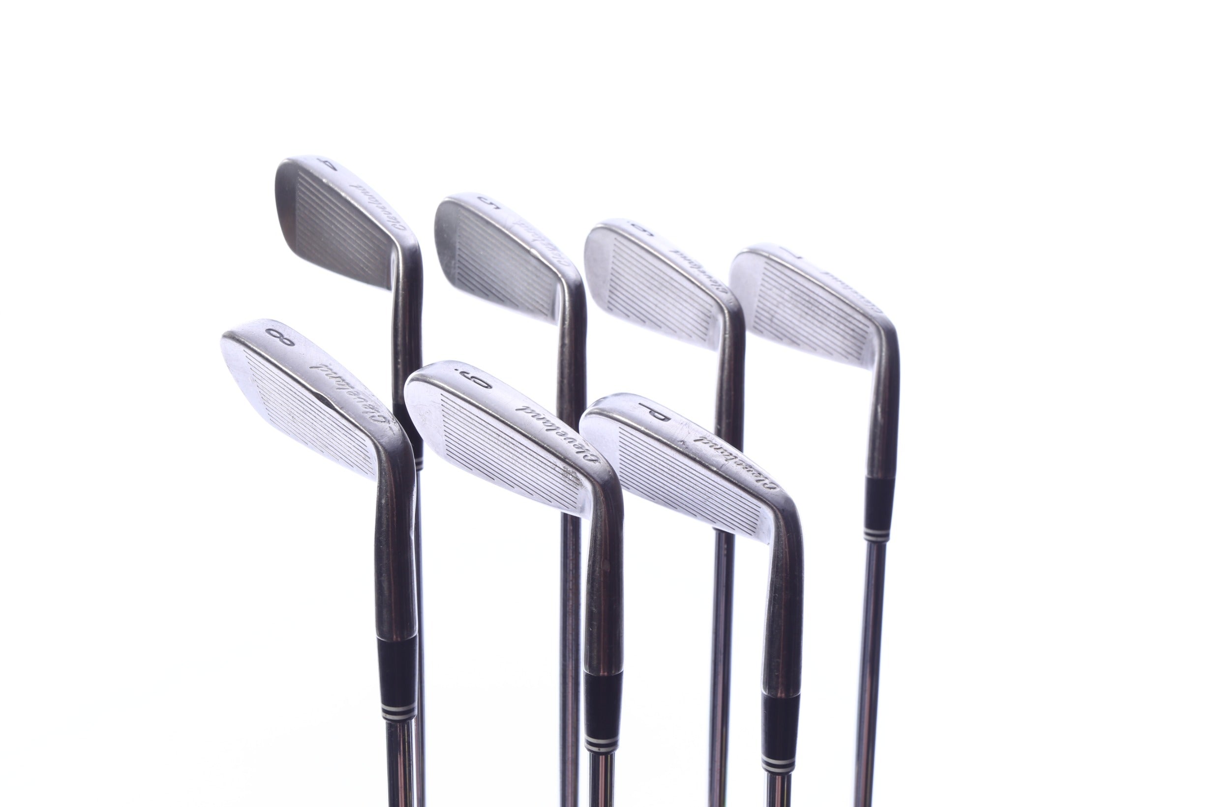 Used Cleveland CG7 Iron Set - Left-Handed - 4-PW - Stiff Flex