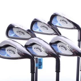 Used Callaway 2008 Big Bertha Iron Set - Right-Handed - 5-PW - Ladies Flex-Next Round