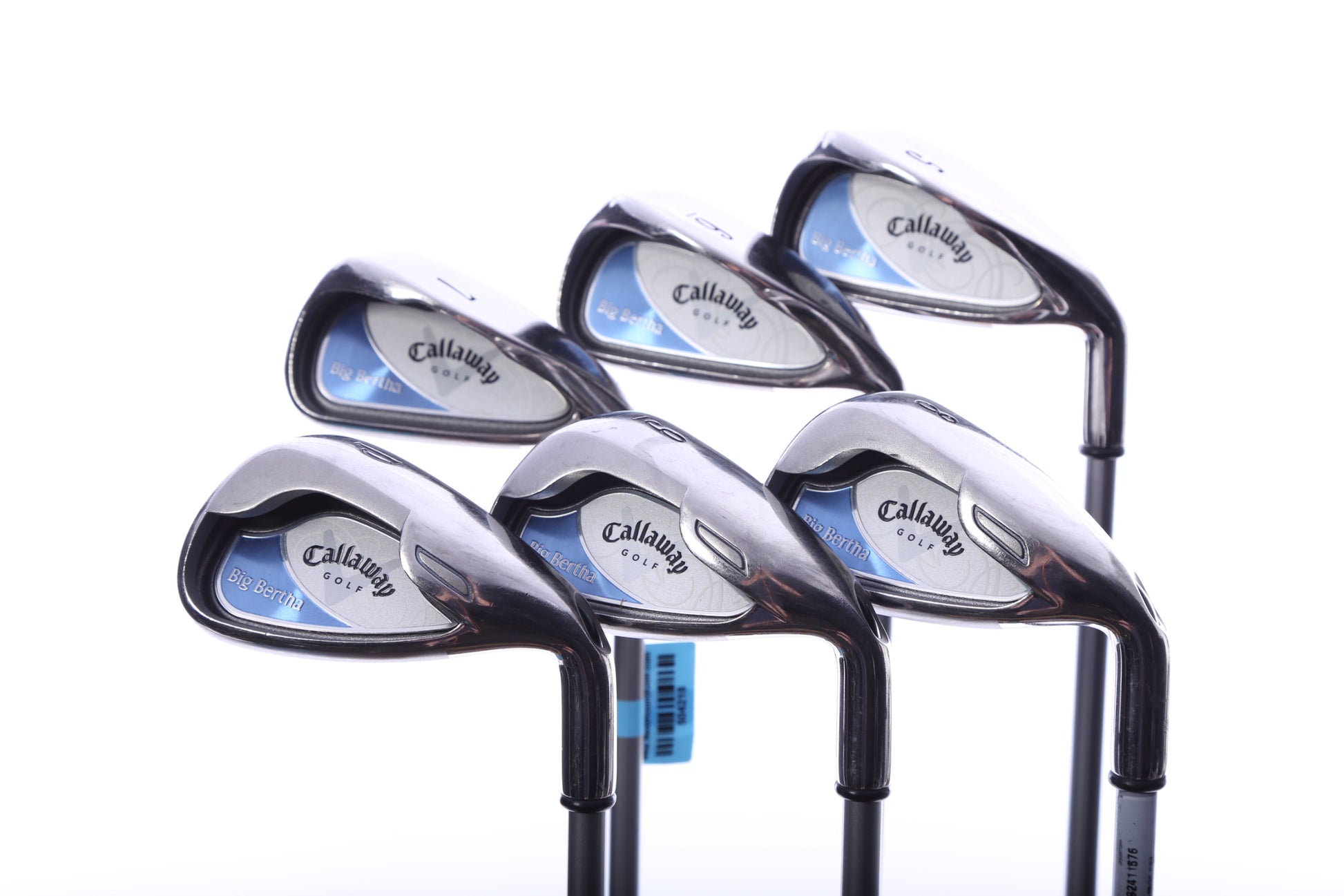 Used Callaway 2008 Big Bertha Iron Set - Right-Handed - 5-PW - Ladies Flex-Next Round