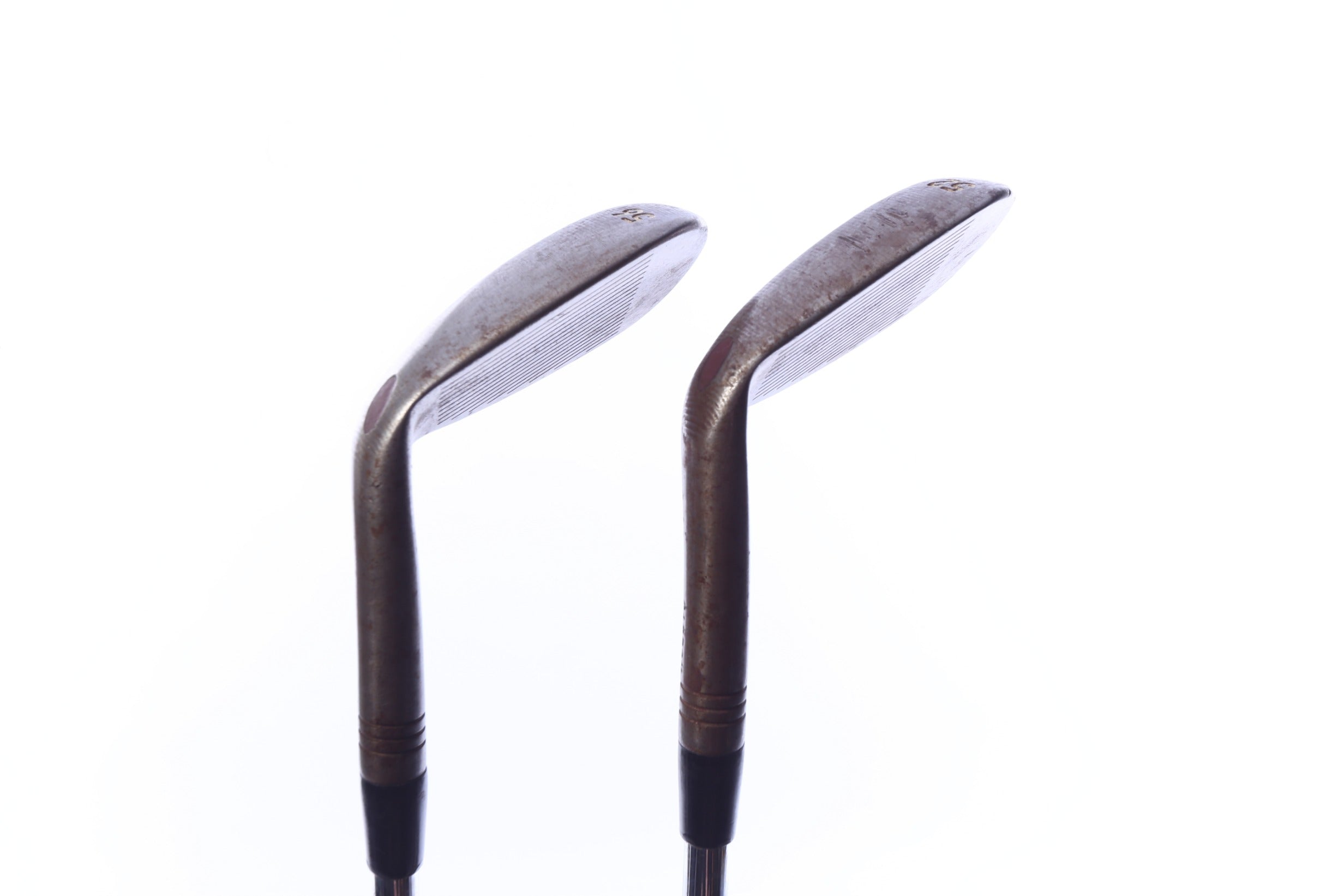 Used TaylorMade Milled Grind Raw Wedge Set - Right-Handed - 52*, 56* - Stiff Flex-Next Round