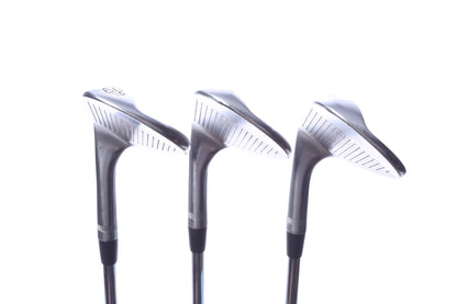 Used Titleist Vokey SM9 Tour Chrome Wedge Set - Right-Handed - 52*, 56*, 60* - Wedge Flex