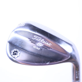Used Titleist Vokey SM7 Brushed Steel Sand Wedge - Right-Handed - 58 Degrees - Stiff Flex-Next Round