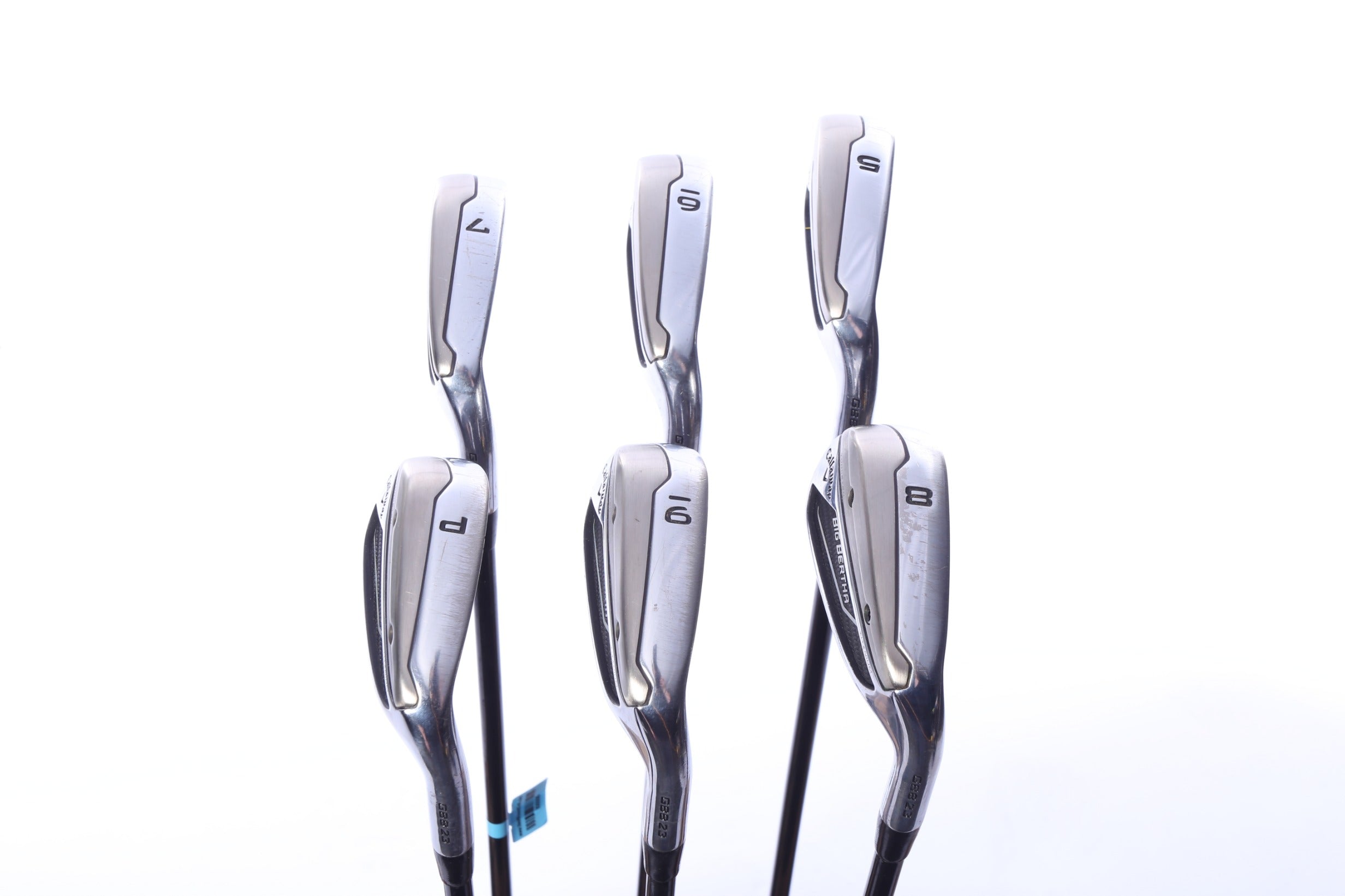 Used Callaway Great Big Bertha 23 Iron Set - Right-Handed - 5-PW - Ladies Flex