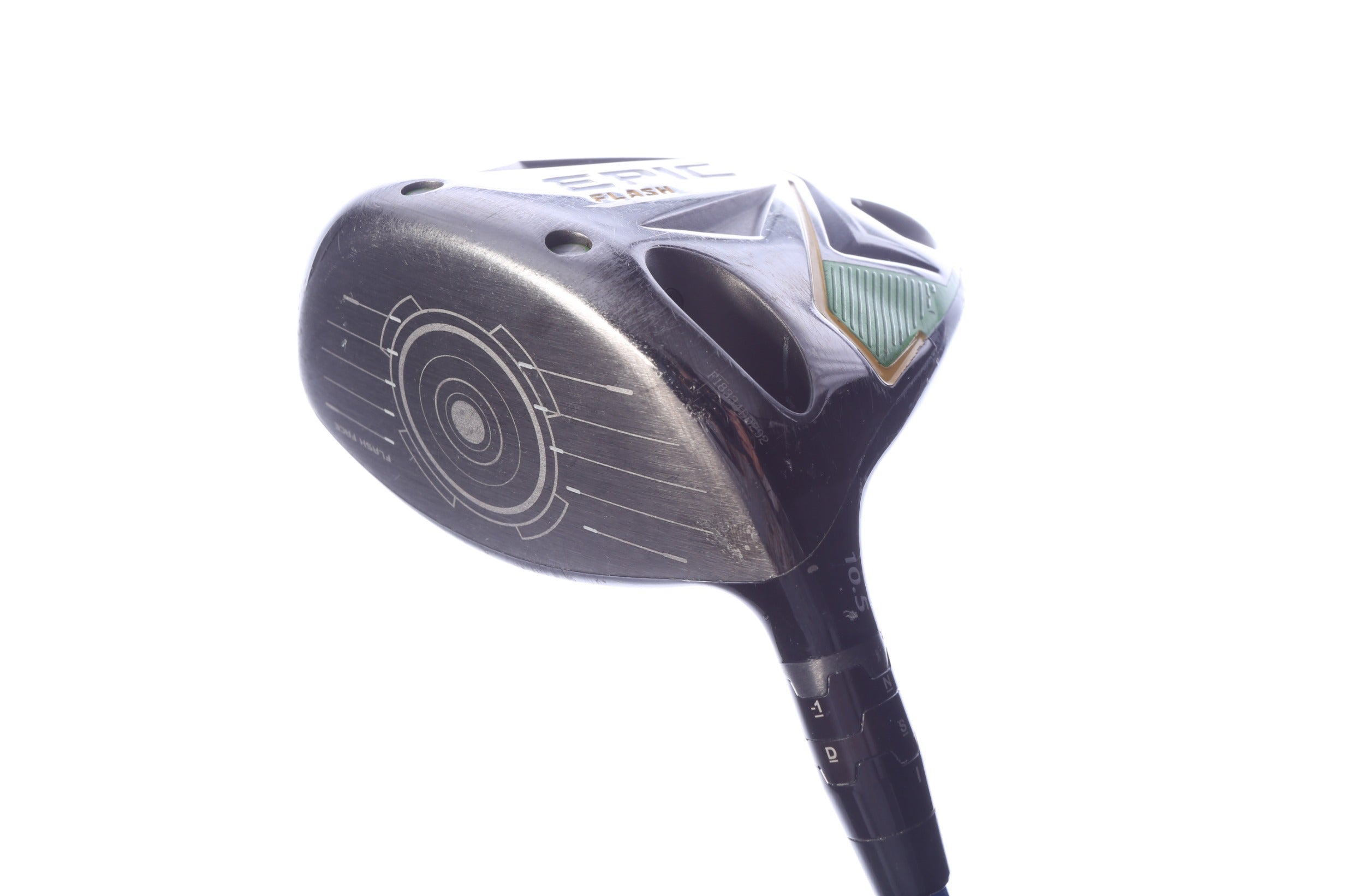 Used Callaway Epic Flash Driver - 10.5 Degrees - Regular Flex OBAN Devotion - Left-Handed-Next Round