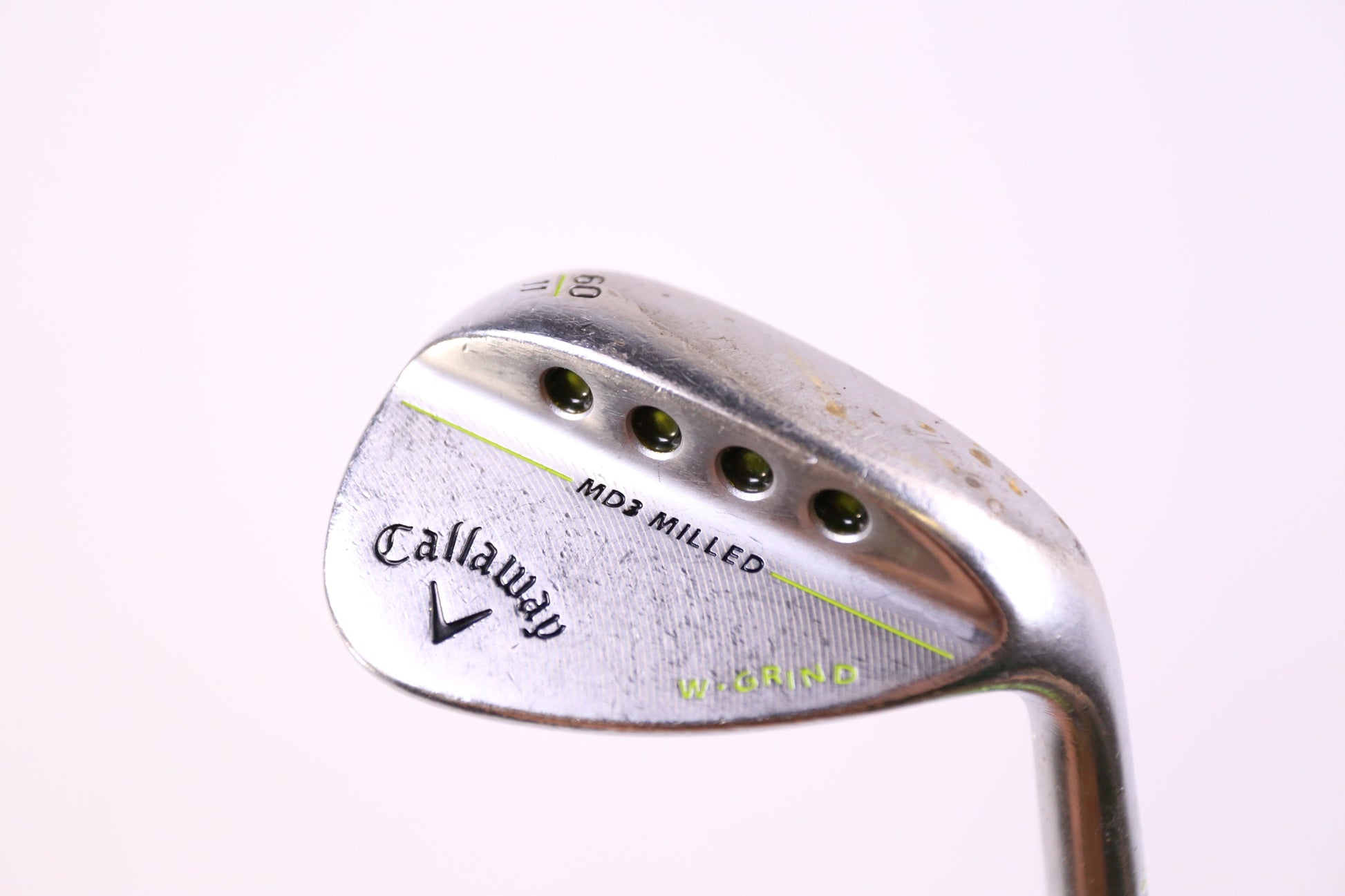 Used Callaway MD3 Milled Chrome W Grind Lob Wedge - Right-Handed - 60 Degrees - Stiff Flex-Next Round