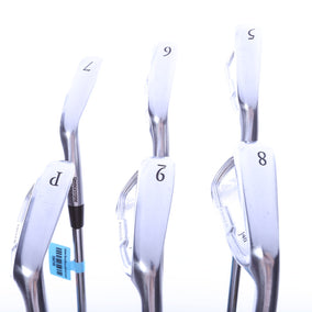 Used Bridgestone J40 Dual Pocket Cavity Iron Set - Right-Handed - 5-PW - Regular Plus Flex-Next Round