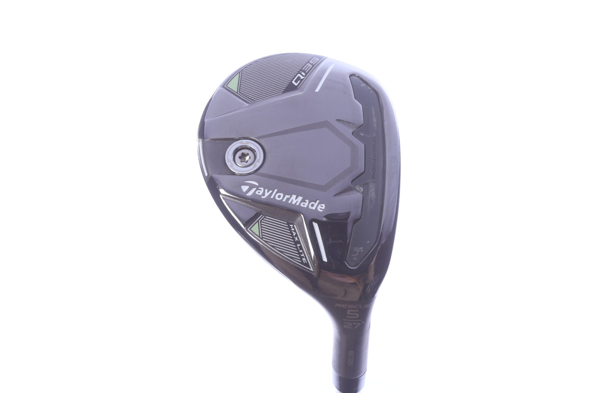 Used TaylorMade Qi35 Rescue 5H Hybrid - Right-Handed - 27 Degrees - Ladies Flex