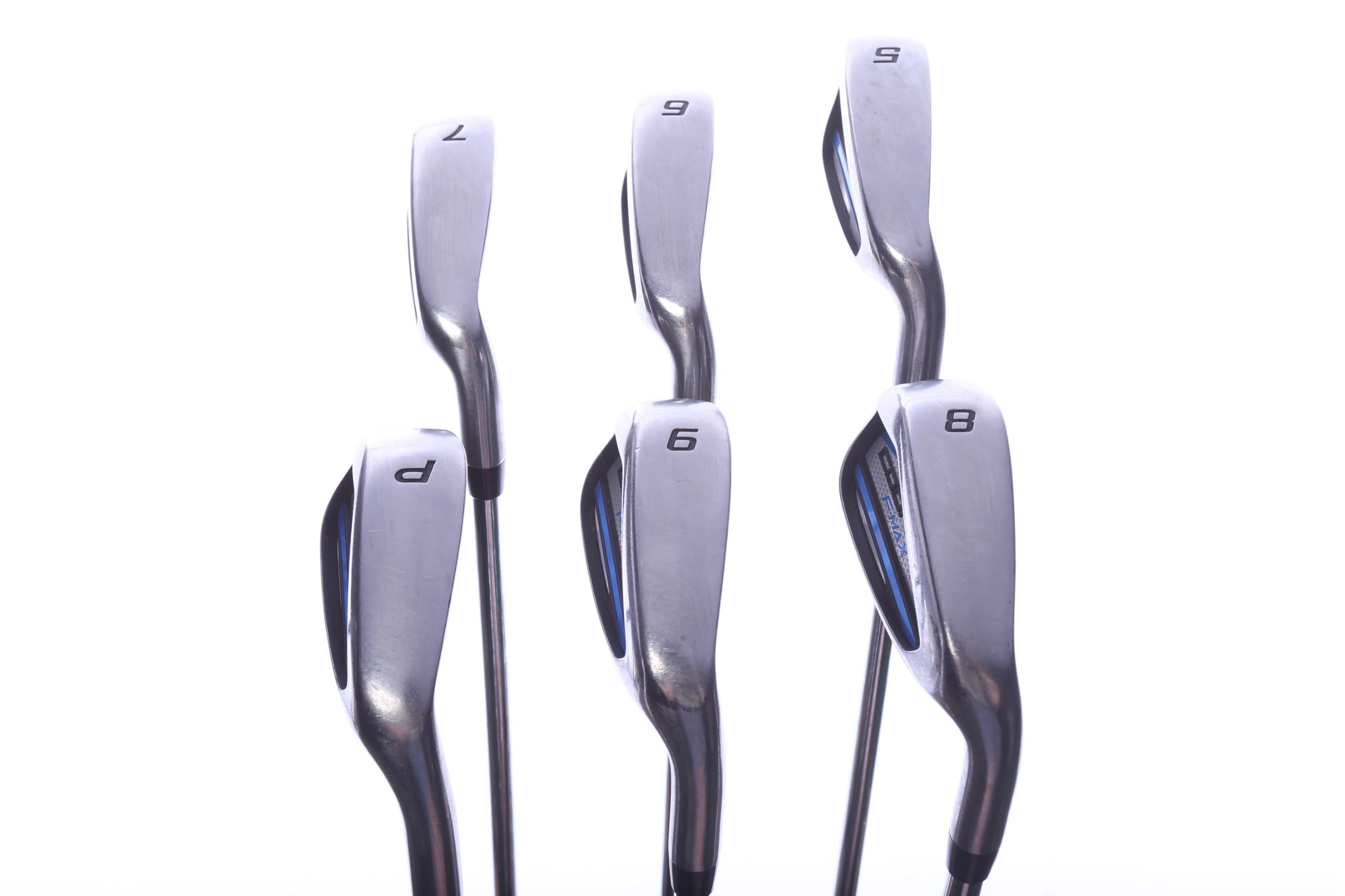 Used Cobra FMax 20 Iron Set - Right-Handed - 5-PW - Stiff Flex